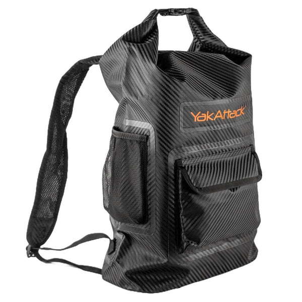 YakAttack - Roll-Top Drybag Backpack - 20L - Black