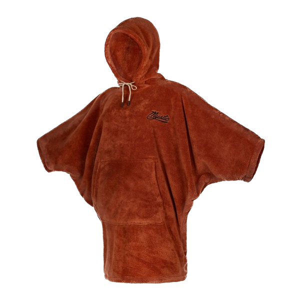 Mystic Womens Poncho Teddy - Rusty Red - 2021 | Paddle Outlet | 1