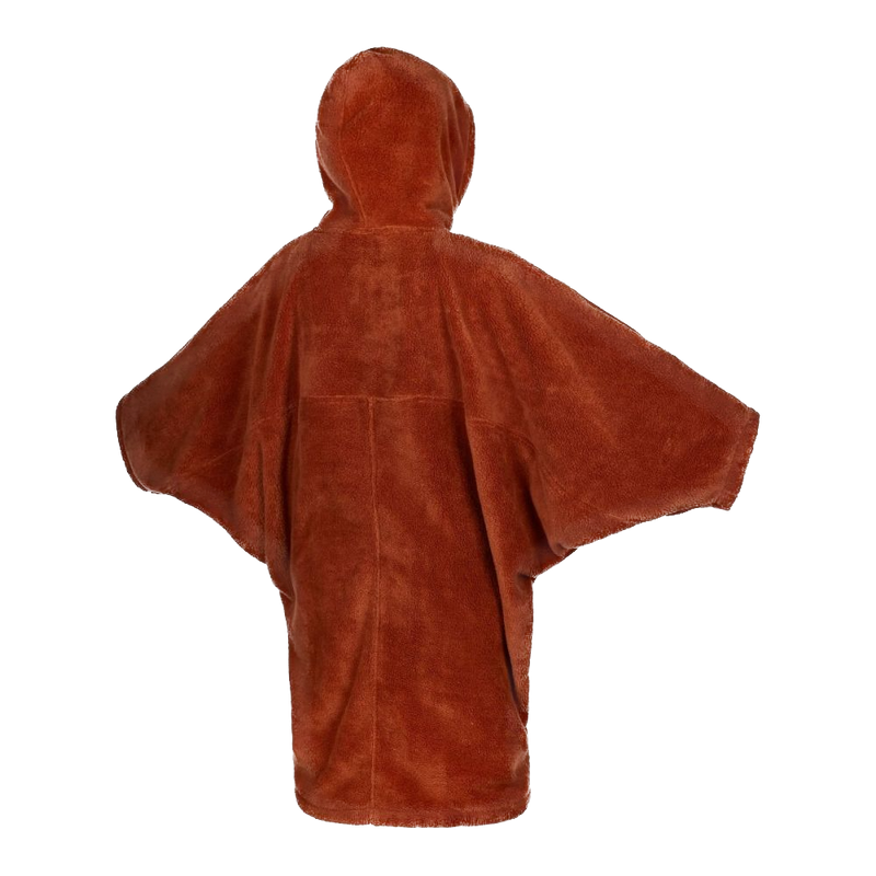 Mystic Womens Poncho Teddy - Rusty Red - 2021 | Paddle Outlet | 2