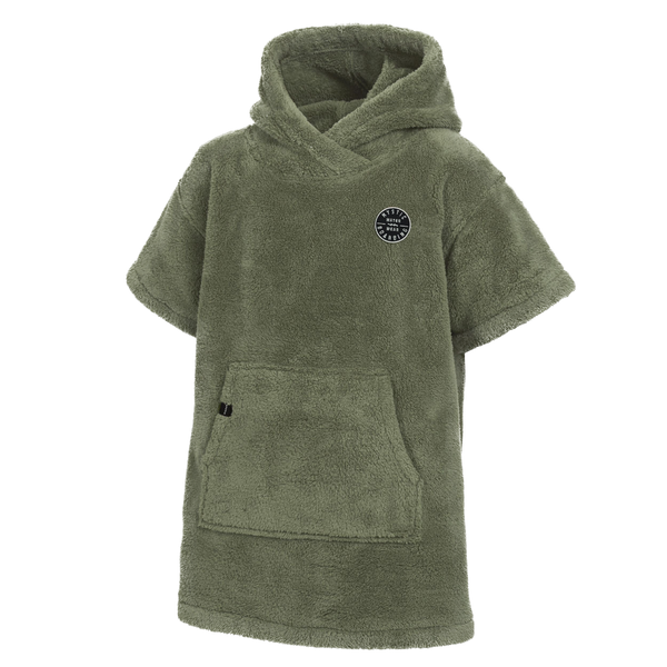 Poncho Teddy Kids - Olive Green Mystic