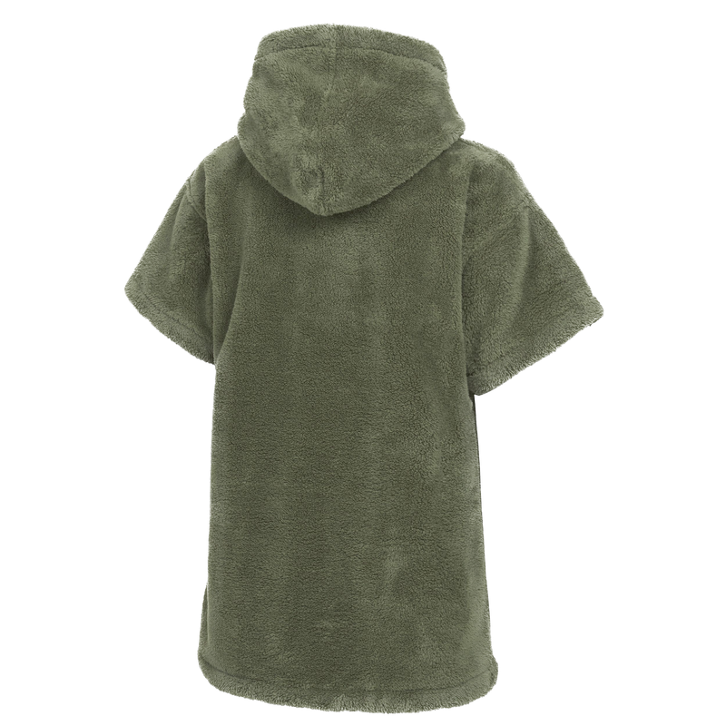 Poncho Teddy Kids - Olive Green Mystic