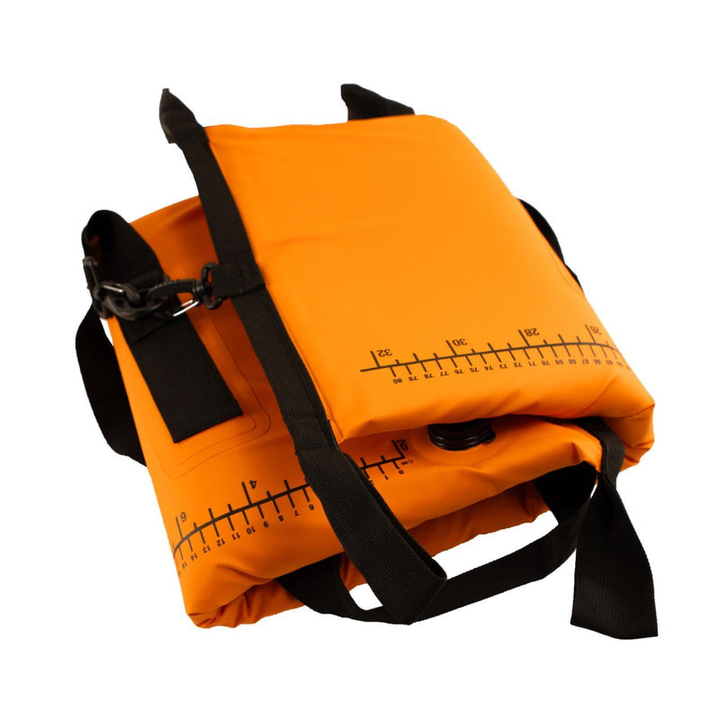 YakAttack - Insulated Fish Cooler Bag with Drain Plug - 38”x13” - Orange