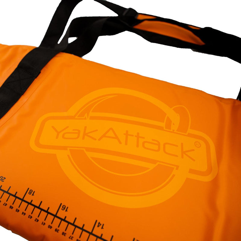 YakAttack - Insulated Fish Cooler Bag with Drain Plug - 38”x13” - Orange