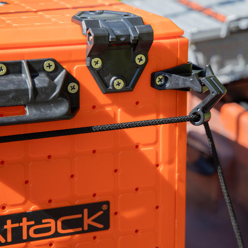 BlackPak Pro Kayak Fishing Crate - 13x13 - YakAttack Orange YakAttack