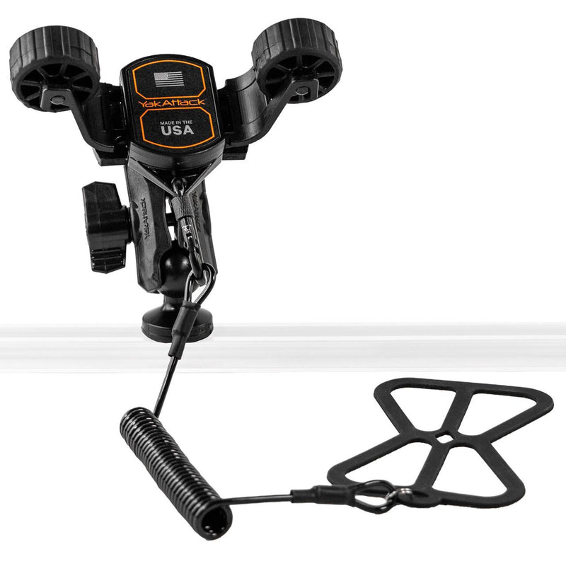 YakAttack - RotoGrip Phone Holder with 1" Screwball Track Mount YakAttack