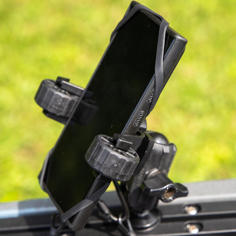 YakAttack - RotoGrip Phone Holder with 1" Screwball Track Mount YakAttack