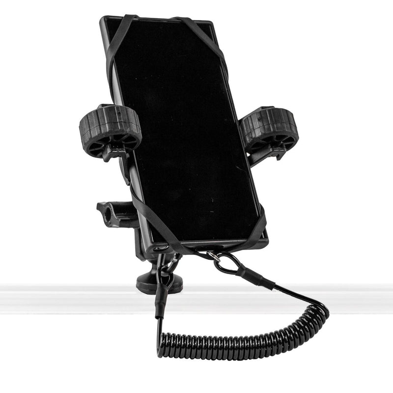 YakAttack - RotoGrip Phone Holder with 1" Screwball Track Mount YakAttack