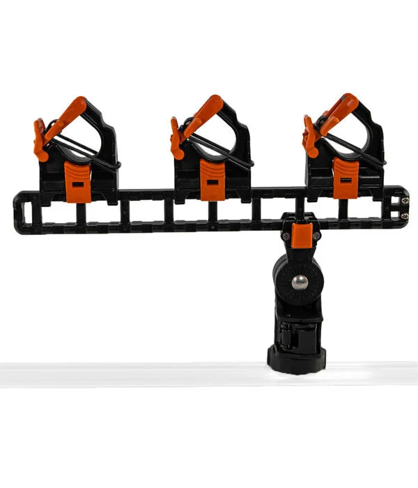 YakAttack - SideStage Pro Rod Rack includes 6 FlipGrips, 2 ClickTrac Rails, LNL Mount